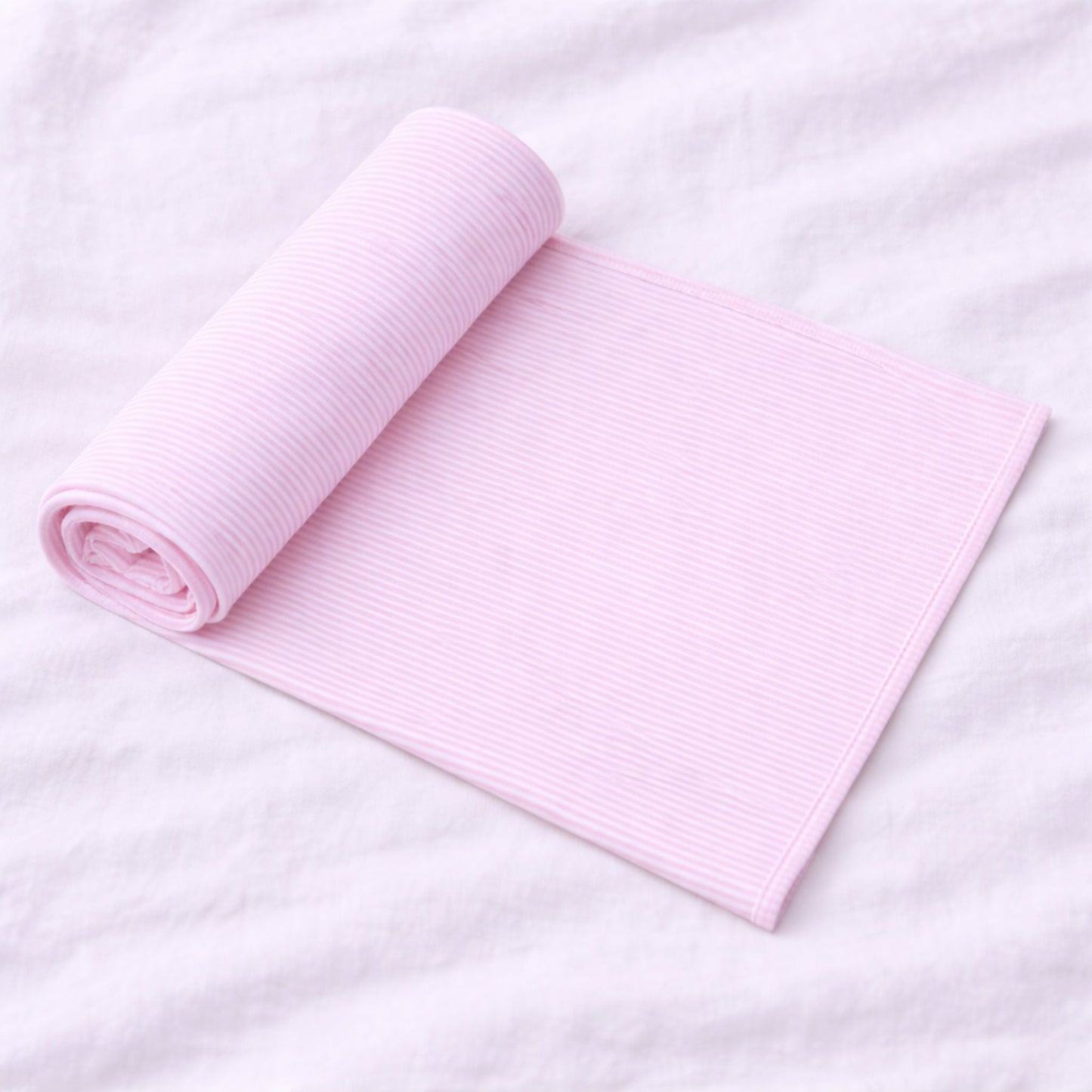 Mini Stripes Swaddle Blanket - Pink - Magnolia BabySwaddle Blanket