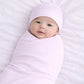 Mini Stripes Swaddle Blanket - Pink - Magnolia BabySwaddle Blanket