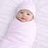 Mini Stripes Swaddle Blanket - Pink - Magnolia BabySwaddle Blanket