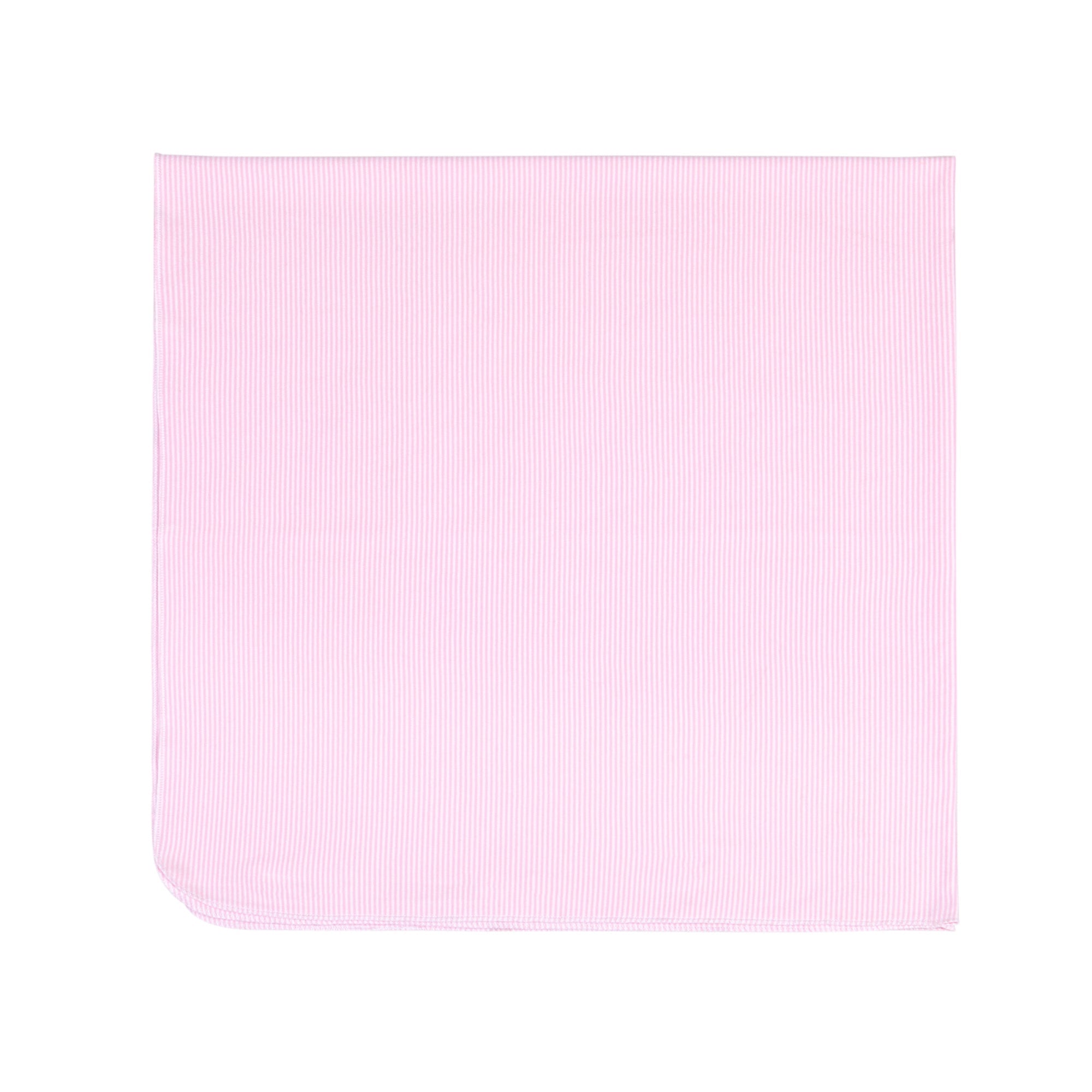 Mini Stripes Swaddle Blanket - Pink - Magnolia BabySwaddle Blanket