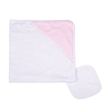  Mini Stripes Towel Set - Pink - Magnolia BabyTowel Set