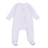Mini Stripes Zip Footie - Pink - Magnolia BabyFootie