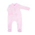 Mini Stripes Zip Footie - Pink - Magnolia BabyFootie