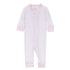 Mini Stripes Zip Pajamas - Pink - Magnolia BabyZipper Pajamas