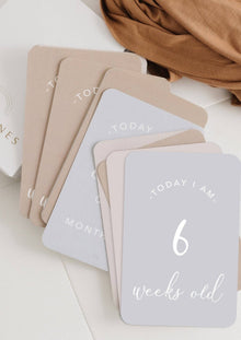  Modern Baby Milestone Cards - Magnolia Baby