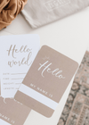 Modern Baby Milestone Cards - Magnolia Baby