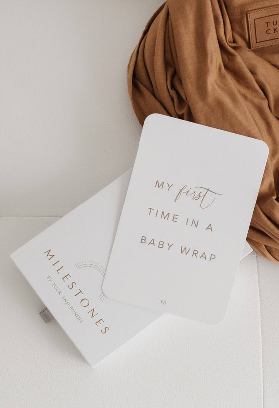 Modern Baby Milestone Cards - Magnolia Baby