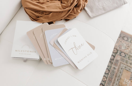 Modern Baby Milestone Cards - Magnolia Baby