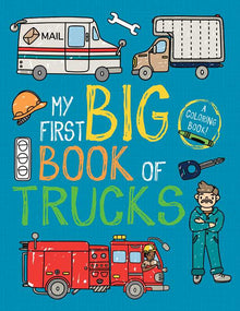  My First Big Book of Trucks by Little Bee Books: Paperback; 192 pages / English - Magnolia Baby