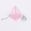 My First Sailboat Embroidered Collared Dress - Pink - Magnolia BabyDress