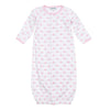 My First Sailboat Print Converter - Pink - Magnolia BabyConverter Gown
