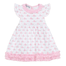  My First Sailboat Print Dress - Pink - Magnolia BabyDress