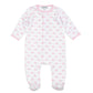 My First Sailboat Print Footie - Pink - Magnolia BabyFootie