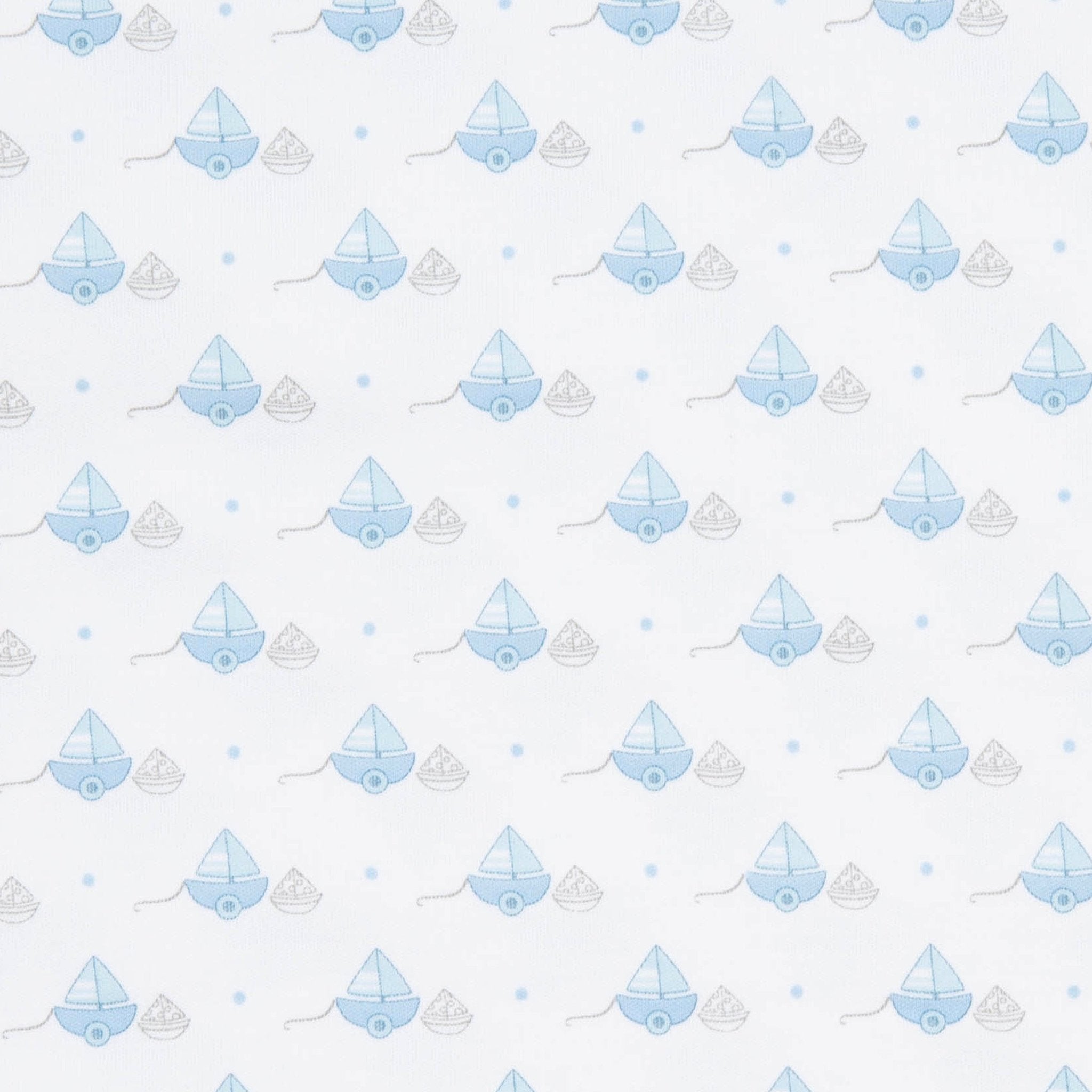 My First Sailboat Short Pajamas - Light Blue - Magnolia BabyShort Pajamas