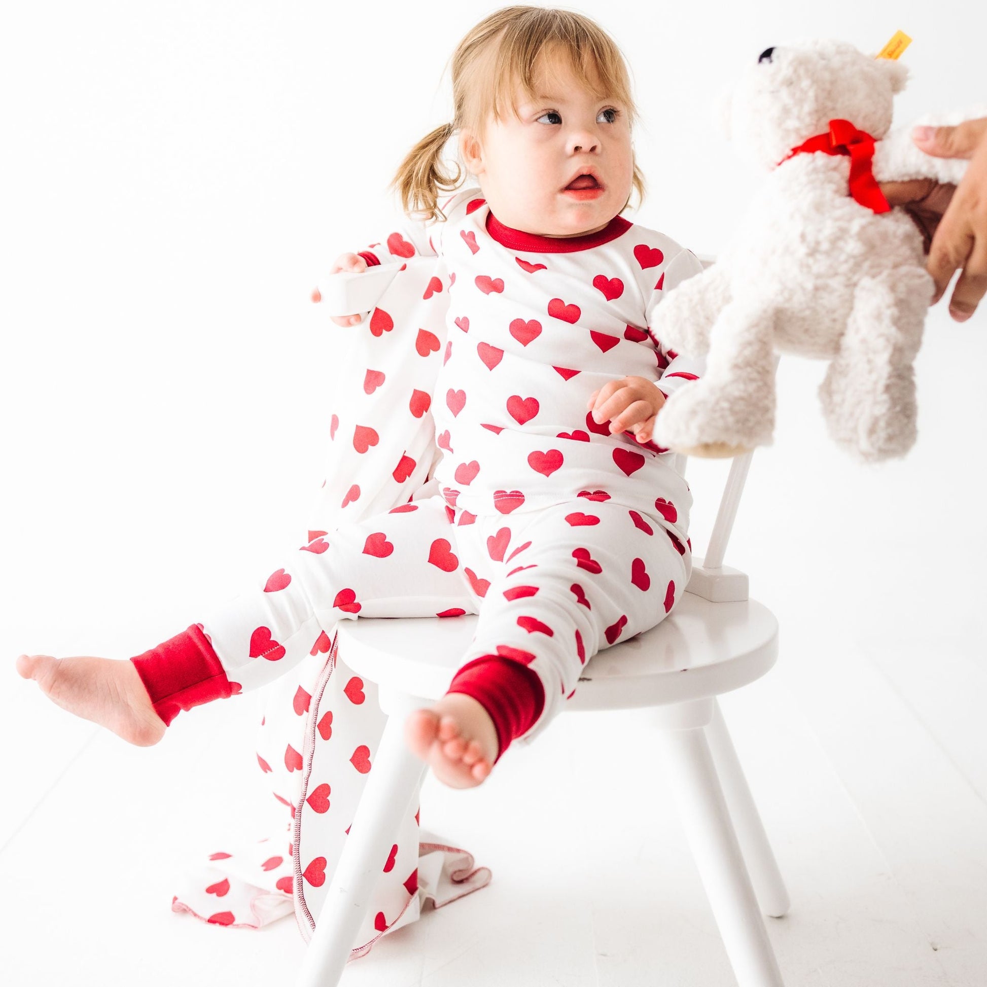 My Heart Long Pajamas - Magnolia BabyLong Pajamas