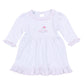 My Little Boo Embroidered Long Sleeve Dress - Pink - Magnolia BabyDress