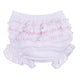 My Little Boo Embroidered Ruffle Diaper Cover Set - Pink - Magnolia BabyDiaper Cover