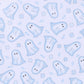 My Little Boo Long Pajamas - Light Blue - Magnolia BabyLong Pajamas