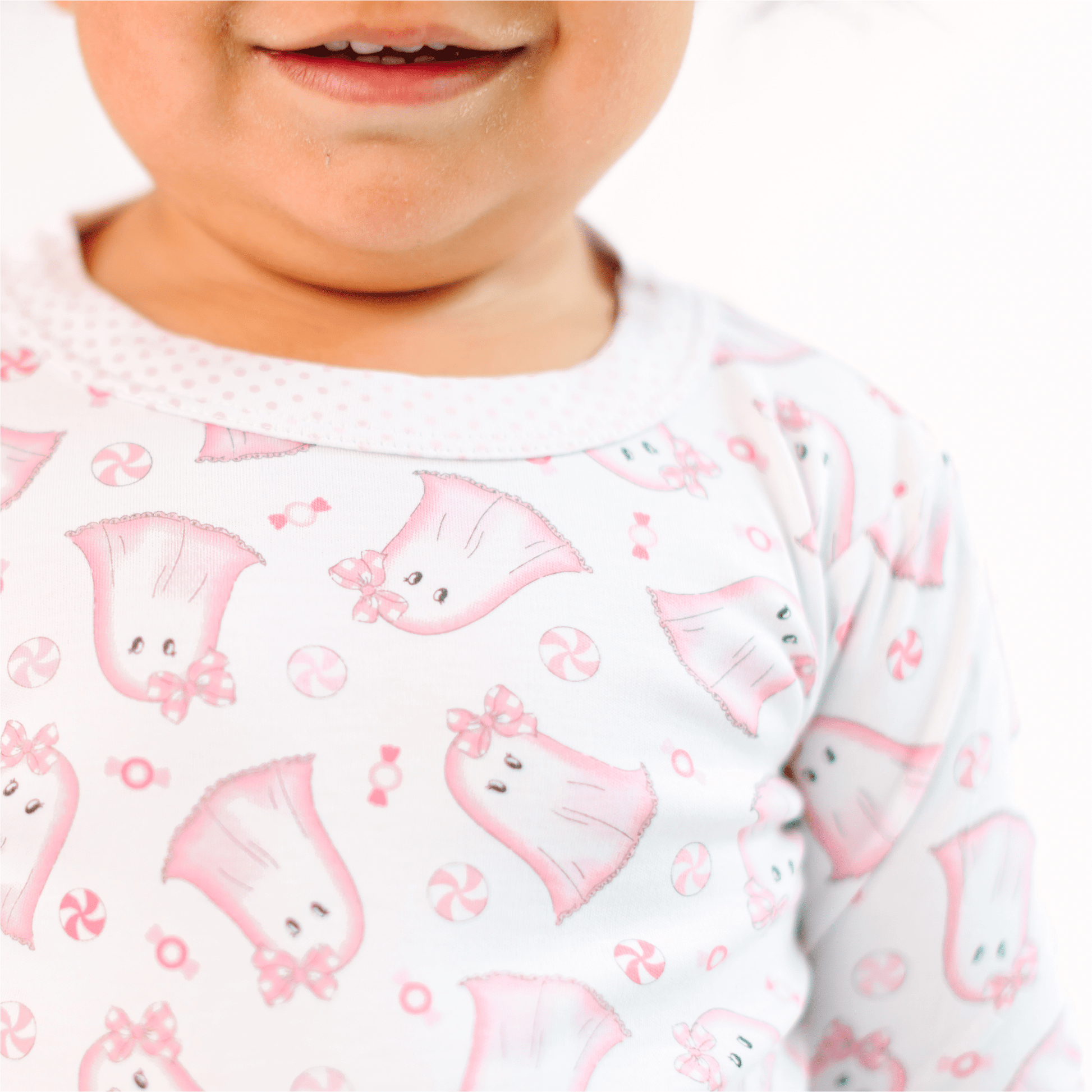 My Little Boo Long Pajamas - Pink - Magnolia BabyLong Pajamas