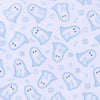 My Little Boo Print Converter - Light Blue - Magnolia BabyConverter Gown
