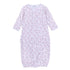 My Little Boo Print Ruffle Converter - Pink - Magnolia BabyConverter Gown