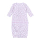 My Little Boo Print Ruffle Converter - Pink - Magnolia BabyConverter Gown