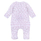 My Little Boo Print Ruffle Footie - Pink - Magnolia BabyFootie