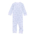 My Little Boo Zip Pajamas - Light Blue - Magnolia BabyZipper Pajamas