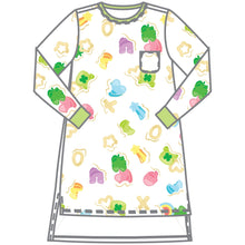  My Lucky Charm Celery Girl's Toddler Long Sleeve Nightdress - Magnolia BabyNightdress