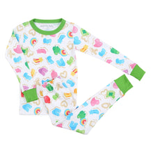  My Lucky Charm Celery Toddler Long Pajamas - Magnolia BabyLong Pajamas