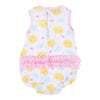 My Sunshine Infant Ruffle Sleeveless Bubble - Magnolia BabyBubble