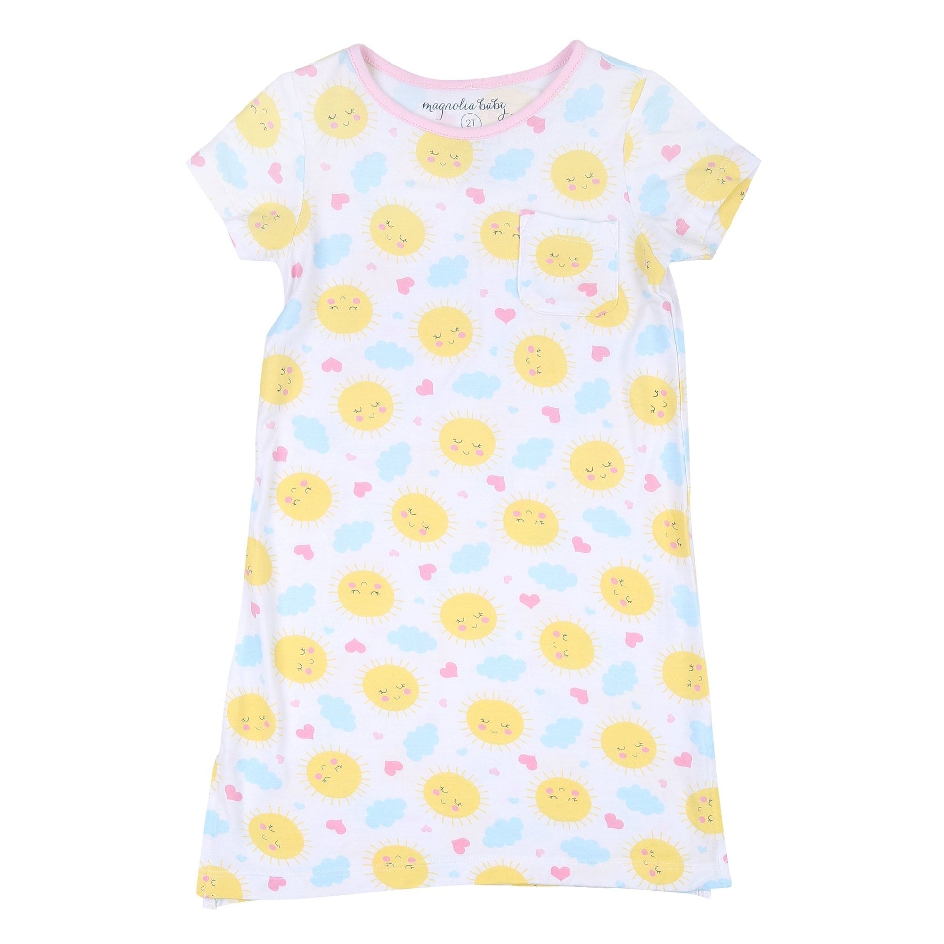 My Sunshine Short Sleeve Nightdress - Magnolia BabyNightdress