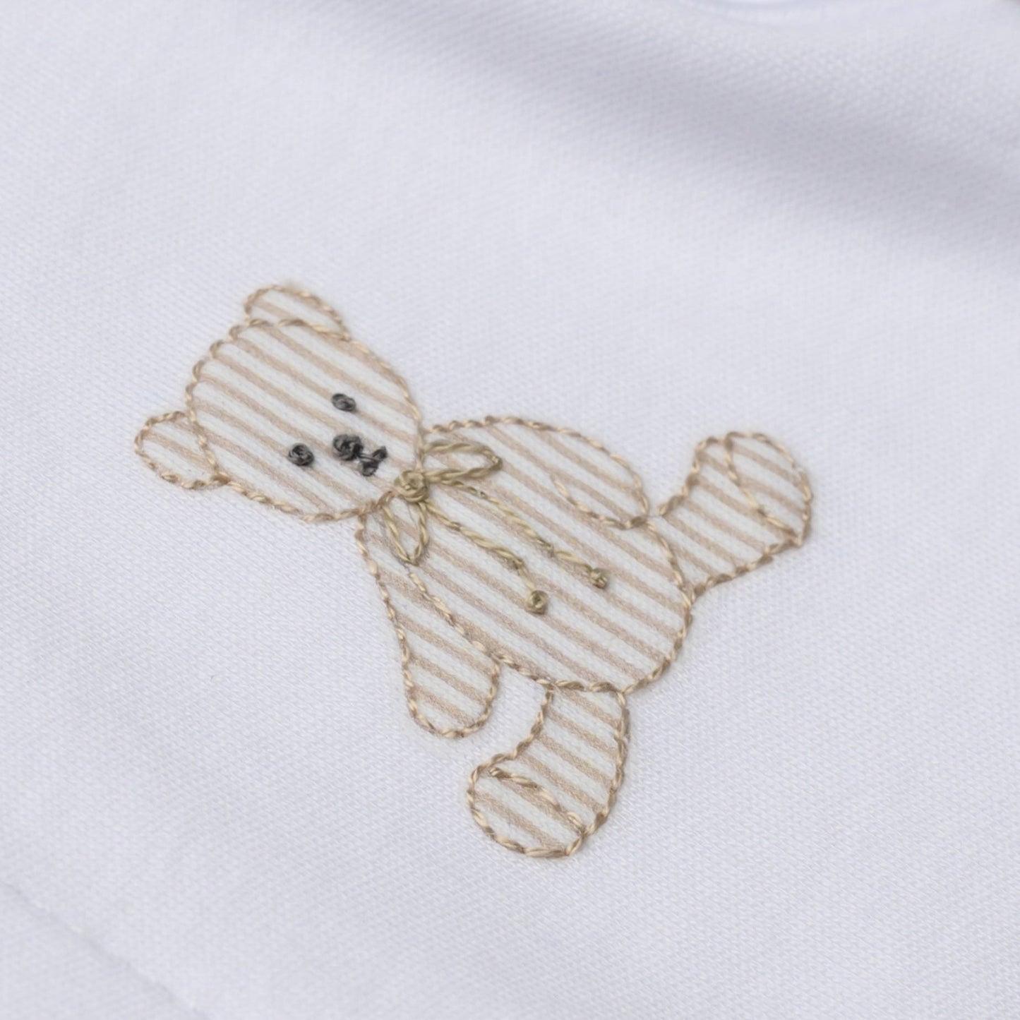 My Teddy Footie - Ivory - Magnolia BabyFootie