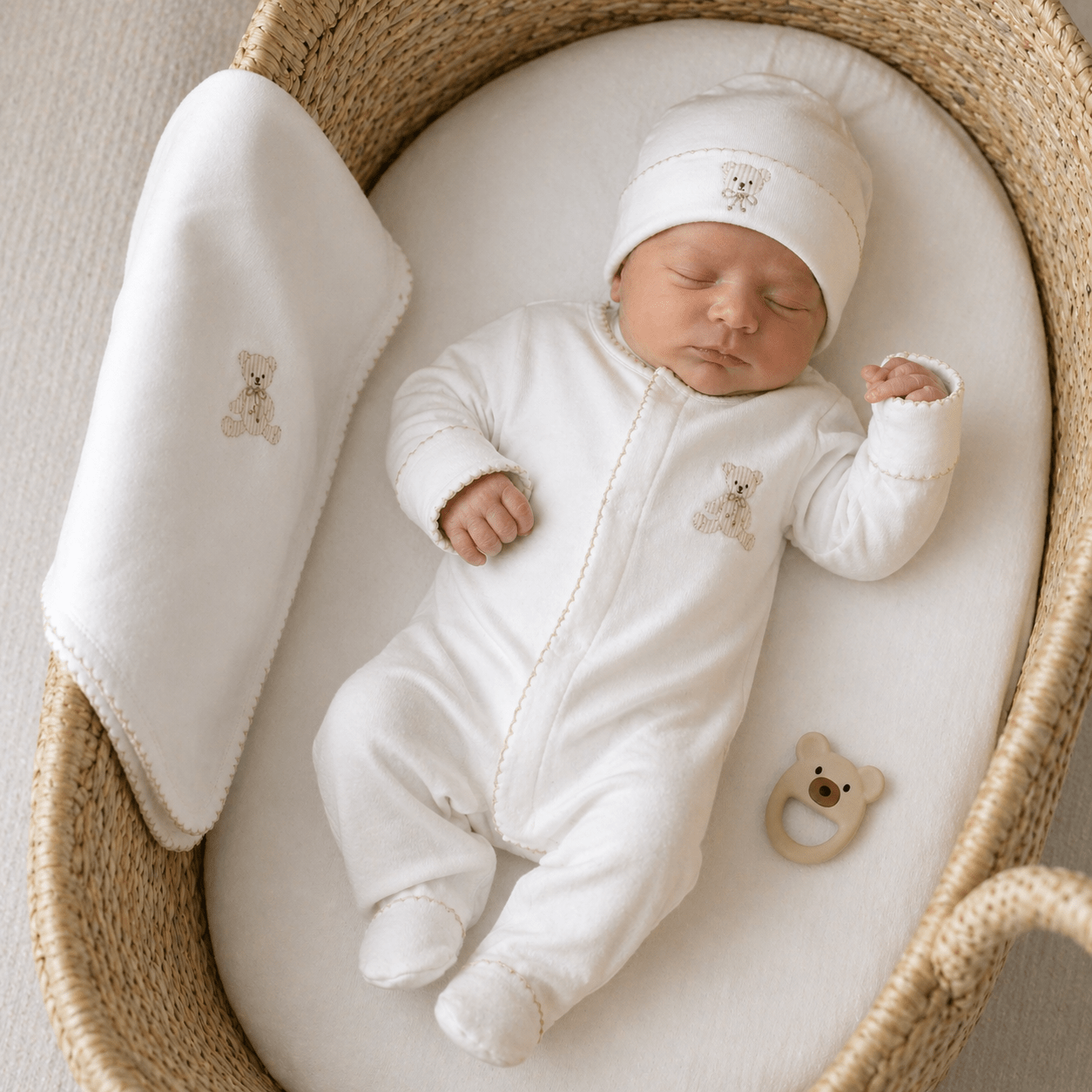 My Teddy Gift Set - Ivory - Magnolia BabyBaby Gift Set