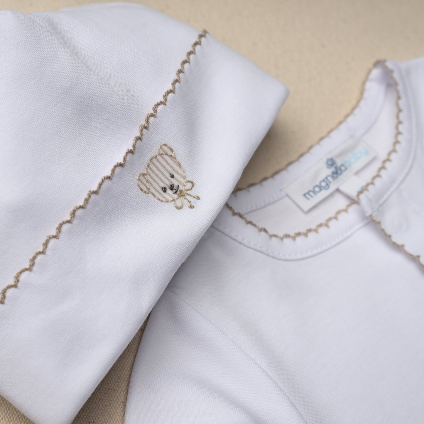 My Teddy Hat - Ivory - Magnolia BabyHat