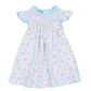Natalie's Classics Bishop Print Flutters Dress - Magnolia BabyDress