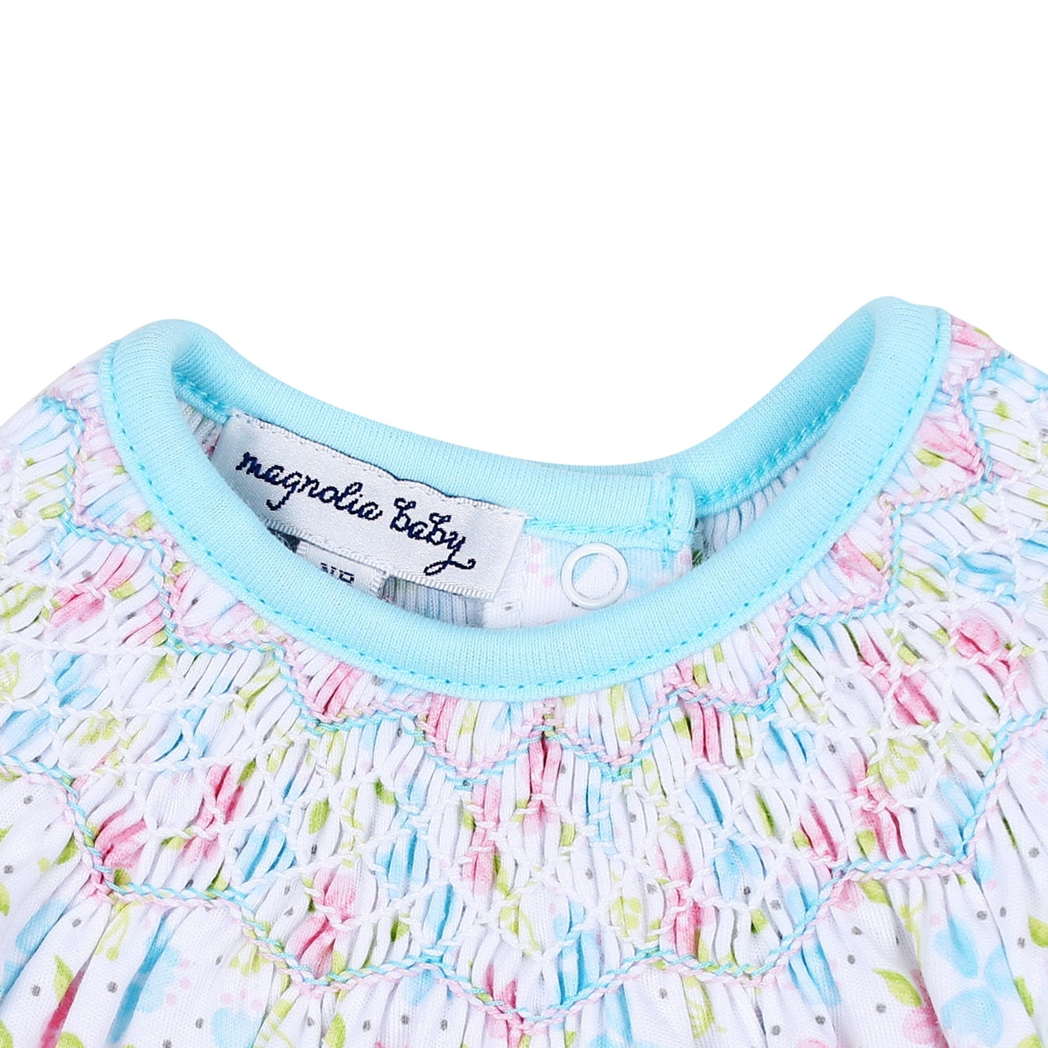 Natalie's Classics Bishop Print Long Sleeve Gown - Magnolia BabyGown