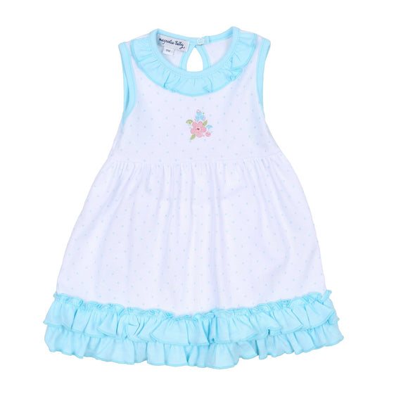 Natalie's Classics Embroidered Sleeveless Dress - Magnolia BabyDress