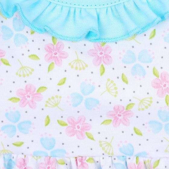 Natalie's Classics Print Ruffle Flutters Dress - Magnolia BabyDress