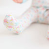 Natalie's Classics Print Zip Footie - Magnolia BabyFootie