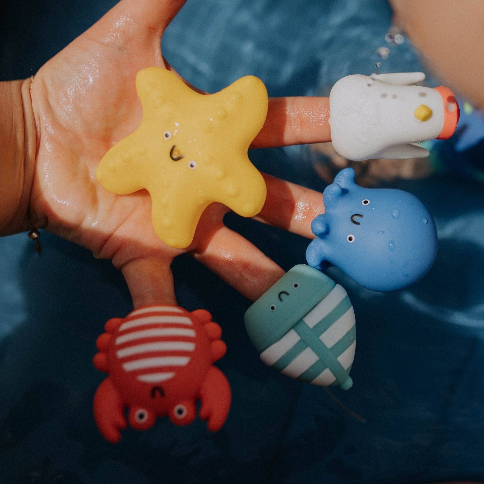 Nautical Itzy Bitzy Puppets™ Bath Toys - Magnolia BabyBath Toy