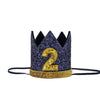 Navy Glitters Crown - Magnolia BabyParty Hat