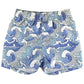 Navy Rashguard + Ocean Camo Swim Trunks - Magnolia BabySwimwear