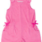 Neon Magenta Terry Cover - Up Romper - Magnolia BabySwim Coverup