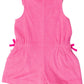 Neon Magenta Terry Cover - Up Romper - Magnolia BabySwim Coverup