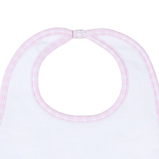 New Beginnings Bib - Pink - Magnolia BabyBib