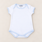 New Beginnings Short Sleeve Bodysuit - Blue