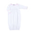 New Beginnings Gathered Gown - Pink - Magnolia BabyGown
