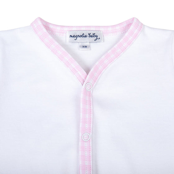 New Beginnings Long Sleeve Bodysuit - Pink - Magnolia BabyBodysuit