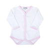 New Beginnings Long Sleeve Bodysuit - Pink - Magnolia BabyBodysuit